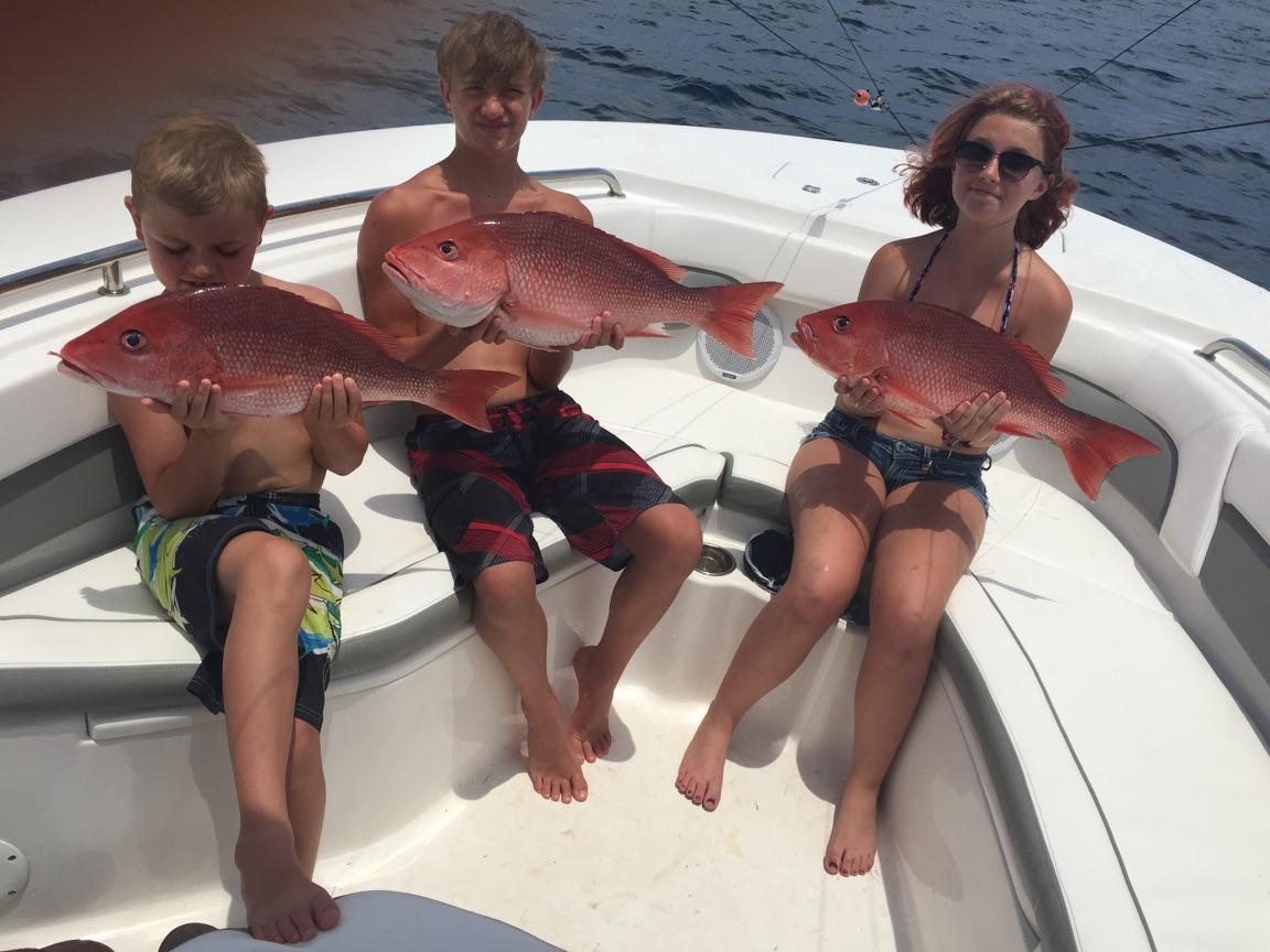 Redfish caught in our fshing charter in St. Augustine